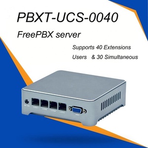 جهاز UC 40 خادم FreePBX يدعم 40 امتدادًا/مستخدمًا و 30 مكالمة متزامنة Elastix/47/Issabel - Product Image 6