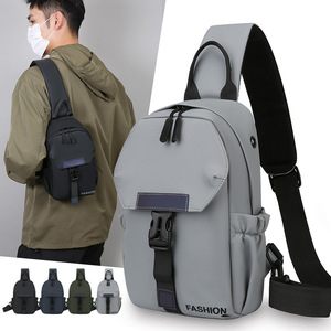 Men's Chest Bag Nylon Large Capacity Crossbody Bag For Outdoor Cycling Hiking Travel Everyday Use - Product Image 2