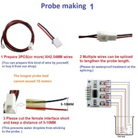 Module de contrôle de niveau d'eau numérique 4 bits DC 5V avec capteur de liquide à montage en surface pour UNO NANO Aquarium LC1BD04