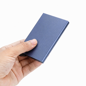 Hot Selling Anodized Aluminum <b>RFID</b> <b>Wallet</b> Pop Up Credit Card Case with Spring Automatic Eject <b>for</b> <b>Men</b> Women Minimalist Style - Product Image 1