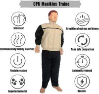 Mannequin de formation en RCP corps entier, modèle de science médicale du corps humain, mannequin de réanimation cardio-pulmonaire, mannequin de formation aux premiers secours