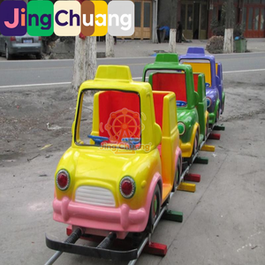 Tren de Pista Giratoria Multisección de Fibra de Vidrio, Nuevo Estilo 2025, Equipo de Diversión para Niños, Puestos Infantiles Plaza - Product Image 6