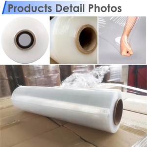 Rõ ràng LLDPE bọc nhựa CuộN polyethylene gói carton trong suốt bộ phim kéo dài, gói Gói phim đóng gói - Product Image 6