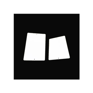 Trống dấu hiệu Đường Phố 12x9 inch W/bán kính. 025 inch nhôm trắng thăng hoa dấu hiệu khoảng trống - Product Image 2