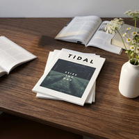 Impression professionnelle de catalogues, brochures, magazines, livrets, dépliants et prospectus couleur avec couverture souple et logo imprimé
