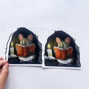 Wholesale Self Adhesive Inkjet Printing Sticker Waterproof Weather Proof Heavy <strong>UV</strong> <strong>Ink</strong> Kiss Cut Vinyl Sticker - Product Image 4