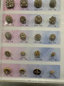 Chất lượng cao kẽm tinh thể hợp kim Snap Nút flatback phong cách với Ngọc Trai Sáng Bóng kết thúc nhiều kích cỡ có sẵn - Product Image 5