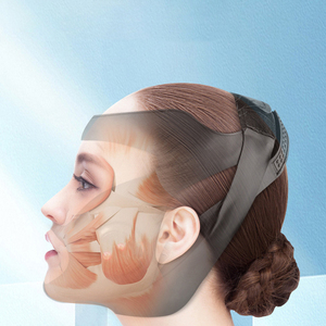 Masseur facial en silicone imperméable, masque facial EMS, contrôle de la vitesse à 5 niveaux, appareil de soin du visage pour usage domestique - Product Image 4