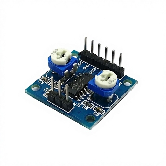 PAM8406 digital amplifier board stereo noise-free amplifier 5Wx2 with volume potentiometer