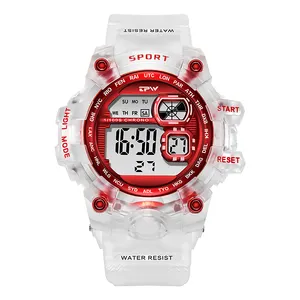 Großhandel Mode Unsex Sport uhren Handgelenk Led Uhren Analog Digital Watch Herren