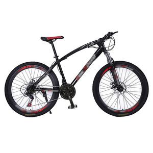 Bicicleta Híbrida de Montaña y Carretera con Cuadro de Acero de Alto Carbono, 21 Velocidades, Suspensión en Horquilla, Frenos de Disco Mecánicos Delanteros y Traseros - Product Image 1
