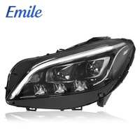 Faros LED para Cls W218 2015 2016 2017 2018, Luces de Coche Matrix de Alta Gama 550 350 400 500 A2188203959 A2188204059