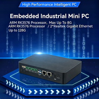 Mini Computadora XCY RK3576, 8G DDR4, 128GB EMMC, Compatible con Android 11 y Linux, HDMI 4K, Doble Ethernet, PC Industrial sin Ventilador