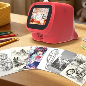 Impresora de Dibujo Creativa con IA para Niños 2026, Impresora Térmica de Etiquetas Portátil de Bolsillo, Generación de Voz por IA, Pantalla HD de 2.4 Pulgadas - Product Image 1