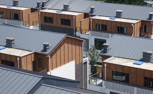 Système de toiture/façade à double verrouillage en métal-Dortoir, Appartement - Product Image 6