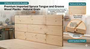Paneles de Revestimiento de Madera de <span class=keywords><strong>Cedro</strong></span>, Abeto y Abeto Rojo Resistentes a las Grietas y al Deformación para Paredes Exteriores - Product Image 2
