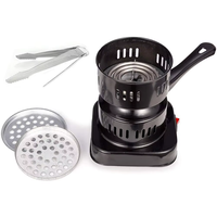 En gros, Mini Plaque Chauffante Électrique Métallique à Brancher, Allume-charbon pour Chicha et Barbecue, Four à Charbon pour Café