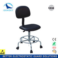 Mobilier hospitalier Chaise de tabouret de médecin d'hôpital réglable en hauteur Tabouret d'infirmière Chaise ESD