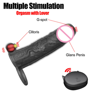 Anillo Vibrador para Pene con Control Remoto Recargable por USB, Reutilizable, para Hombres - Product Image 2