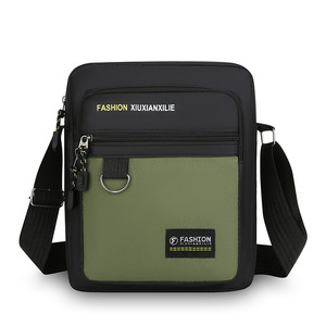 FASHION XIUXIANXILIE Men's Crossbody Bag Oxford Cloth Color Blocking Shoulder Bag For Everyday Use Summer 2026 - Product Image 5