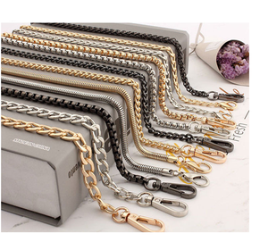 DFC01 Customized Women Purse Strap Extender <b>Chain</b> for Handbags - Exquisite Replacement <b>Chain</b> Strap Lady Bags Accessories - Product Image 5