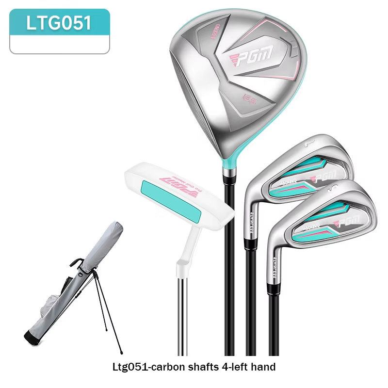 Ltg051 - Manches en carbone 4 - Main gauche - Bleu poudré