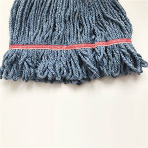 Serpillière à spray humide en coton, robuste, <span class=keywords><strong>de</strong></span> qualité industrielle, pince pour le <span class=keywords><strong>nettoyage</strong></span> du sol, boucle fine - Product Image 4