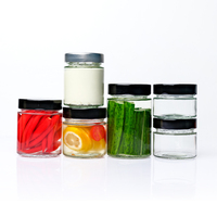 Verre à confiture personnalisé avec logo, 100 ml/140 ml/180 ml/220 ml/314 ml/380 ml, sublimation