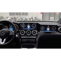 Autoradio Android avec écran de 12,3 pouces pour Mercedes Benz Classe C W205 GLC X253 2015-2022, unité principale, CarPlay, navigation GPS