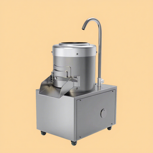 Hochwertige Kleine Kartoffelschälmaschine Einfache Bedienung Reinigt und Schält Kartoffeln Lebensmittelgeeigneter Kartoffelschäler für Gewerbliche Nutzung - Product Image 1