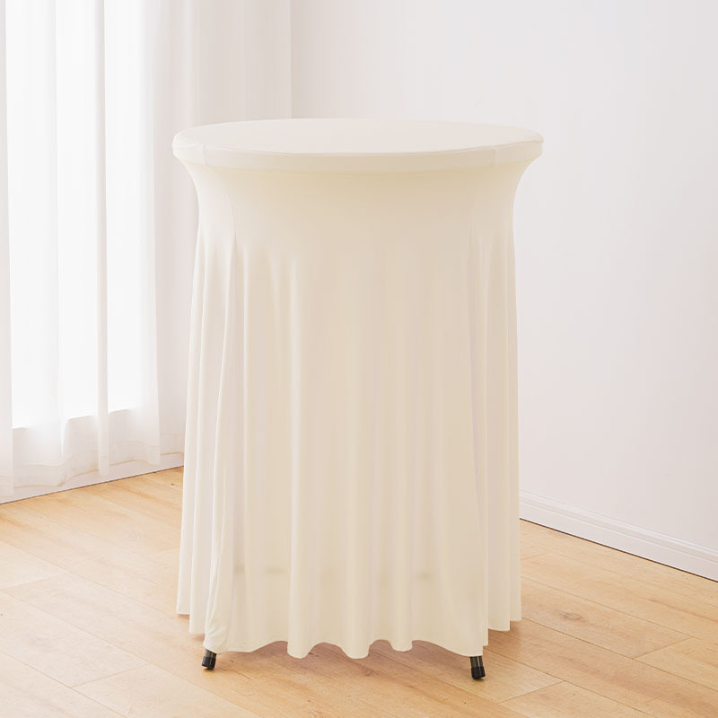 creamy white