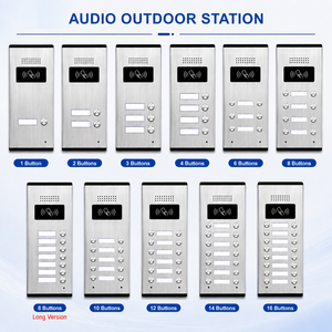 Système d'<span class=keywords><strong>interphone</strong></span> audio 2 fils avec 8 combinés, contrôle d'accès et antivol pour appartements - Product Image 5