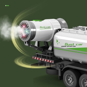 Shengxiong 640A Voiture RC de suppression de poussière en alliage avec pulvérisateur télécommandé 2.4G, modèle de simulation de protection de l'environnement - Product Image 4