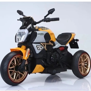 Motocicleta Eléctrica Infantil 2026 al por Mayor, Estilo Triciclo de 12V con 3 Ruedas y Música, Funciona con Batería <span class=keywords><strong>para</strong></span> Niños - Product Image 5