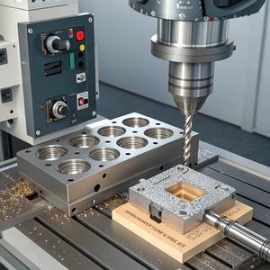 Componentes de Torneado y Fresado CNC OEM - Aluminio, Acero Inoxidable, Titanio |   Mecanizado de Precisión |   Mocell MC261337 |   Servicio de Mecanizado - Product Image 1