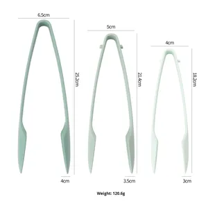 Ensemble de pinces à nourriture en PP moderne et simple pour la cuisine à domicile, léger, trois pièces, pour la viande grillée, le steak, le barbecue, la cuisson et le <span class=keywords><strong>buffet</strong></span> - Product Image 4