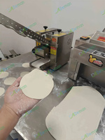 Machine à pâte à dumplings et wontons à prix d'usine, machine à fabriquer des feuilles de pâte rondes et carrées, rouleau à pâte, machine à étaler la pâte