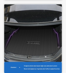 แผ่นรองพื้นรถยนต์และแผ่นรองท้ายรถยนต์แบบ <span class=keywords><strong>3</strong></span> มิติ TPE สำหรับ Audi ออกแบบมาให้พอดีกับรุ่นเดิม หนา <span class=keywords><strong>3</strong></span>.5 มม. ยืดหยุ่นสูง เป็นมิตรกับสิ่งแวดล้อม ใช้ได้ทุกฤดู กันลื่น - Product Image 5