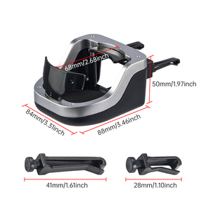 Supports en plastique <span class=keywords><strong>pour</strong></span> <span class=keywords><strong>voiture</strong></span>, kits d'intérieur <span class=keywords><strong>pour</strong></span> fixer des gobelets, des bouteilles, des canettes de café, des supports de tasses <span class=keywords><strong>pour</strong></span> aérateurs, faciles à utiliser - Product Image 3