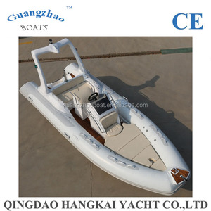 19ft 5,8 m barato de fibra de vidrio yate pesca barco de alta velocidad - Product Image 4
