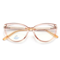 Monture optique octogonale nouvelle arrivée Tr90, monture de lunettes de soleil œil de chat, grande monture pour femmes
