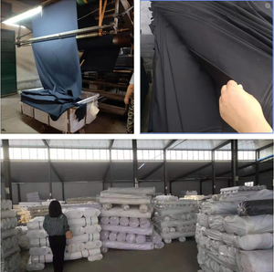 Tissu de doublure de poche pour jeans, fourni par l'usine, CVC 40 polyester 60 coton, popeline teinte unie, pour vêtements de garçon, sacs - Product Image 5