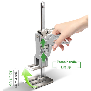 2 Buah Alat Penghemat Tenaga dengan 2 Kecepatan Turun 170mm 7 inci, Alat Dongkrak Genggam Portabel, Pengatur Ketinggian, Perangkat Pengangkat - Product Image 4