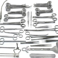 Basic Laparotomy Set 104 Pcs Surgical Instrument Manual German Stainless Steel Reusable ISO CE Approved General Surgery