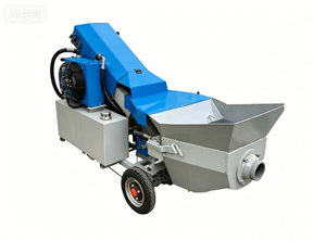 Bomba de Hormigón Móvil para Construcción, con Compresor de Aire de 3kW - Product Image 4