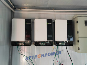 8KW Hybrid OFF GRID Sistema <span class=keywords><strong>solar</strong></span> 8000W 48V DC a 220V AC Solución de energía confiable y eficiente - Product Image 4