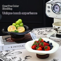 Huishoudelijke fruitbord keramische dinerbord voor woonkamertafels decoratief ornament snackbord