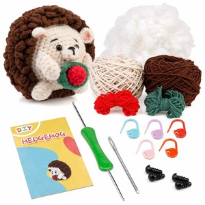 Kit de <span class=keywords><strong>crochet</strong></span> <span class=keywords><strong>Amigurumi</strong></span> fait main DIY <span class=keywords><strong>pour</strong></span> débutants, ensemble de matériel <span class=keywords><strong>pour</strong></span> la confection de poupées et jouets faits main - Product Image 3