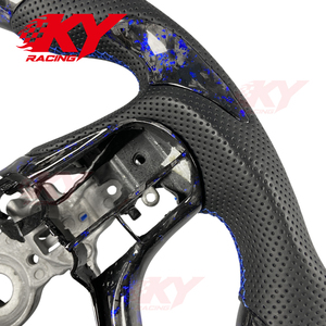 Accesorios para Automóviles, Volante para Lexus LC500 LC500H, Volante Deportivo Personalizado de Fibra de Carbono Azul con Calefacción - Product Image 2