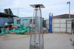 Estufa de <span class=keywords><strong>Gas</strong></span> Decorativa para Exteriores, Calentador de <span class=keywords><strong>Terraza</strong></span>, Fogatas de Propano de Acero Inoxidable - Product Image 5